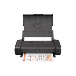 Printer Canon Pixma Mobile TR150 W/BAT (4167C027) Black,  A4, Print 4800x1200dpi_2pl, ESAT 9.0/5.5 ipm,64-05г/м2, OLED 1,44-, Battery 330p, Cassette: 50 sheets, USB 2.0, Wi-Fi, Apple AirPrint, Ink Cartridges PGI-35: 200p, CLI-36: 260p